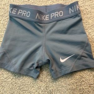 Kids Nike Pro Spandex Shorts
